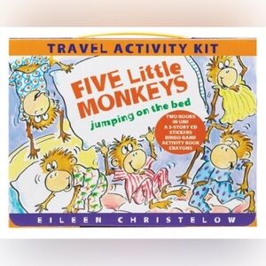 Five Little Monkeys Travel Activity Kit NEW